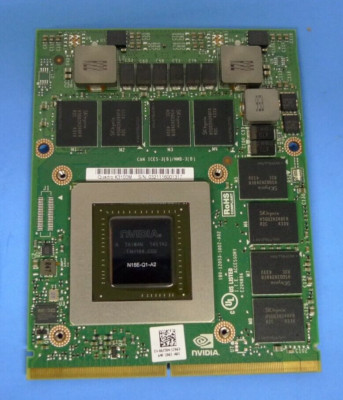 Dell Precision M6700 M6800 NVIDIA Quadro K3100M 4GB Video Card