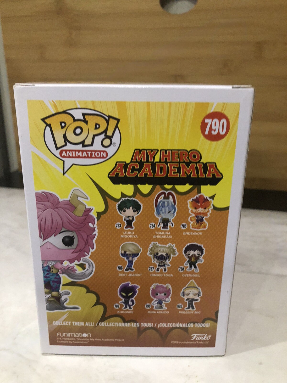 Mina Ashido 790 Funko Pop My Hero Academia Signed by Caitlin Glass JSA COA  | eBay