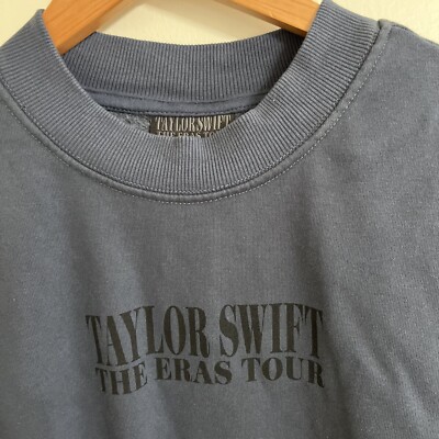 NEW Taylor Swift Eras Tour Official Merch Blue Crewneck Size