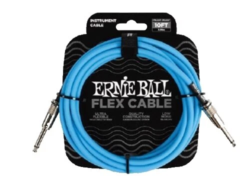 Cables de guitarra y bajo Ernie Ball y cables
