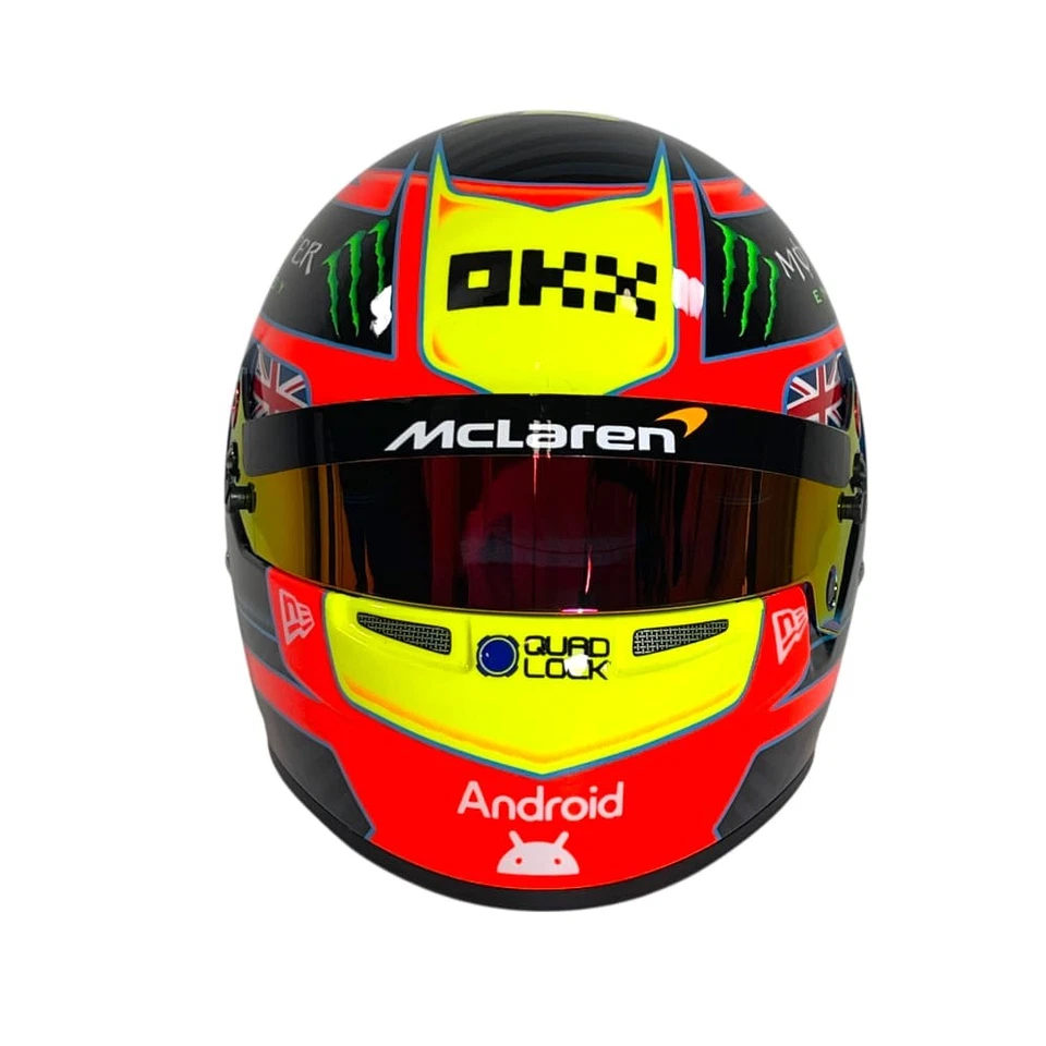 Mini Helmet Bell 1/2 Team McLaren Oscar Piastri #81 2025 - Immagine 2 di 4