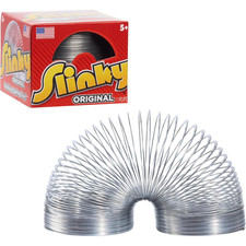 The Original Slinky Walking Spring Toy, 2.75-inch Diameter Metal Slinky, Toy.