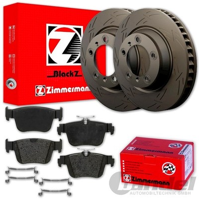 Zimmermann SPORT BREMSSCHEIBEN + BELÄGE HINTEN für VW GOLF 8 TIGUAN A3 OCTAVIA