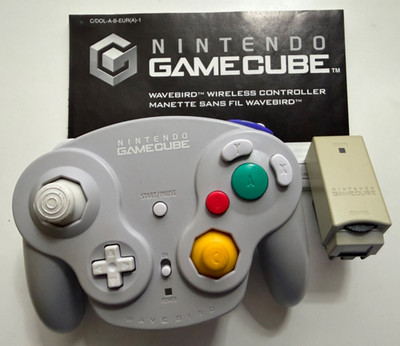 Nintendo Gamecube Wavebird Controller + Empfänger