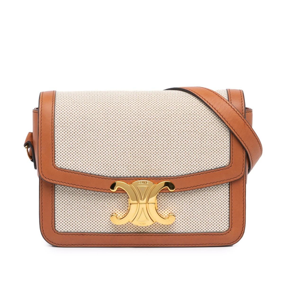 Celine Triomphe Teen Shoulder Bag | eBay