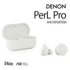 DENON PerL Pro AH-C15PL True Wireless ANC Bluetooth Earbuds Headphones White