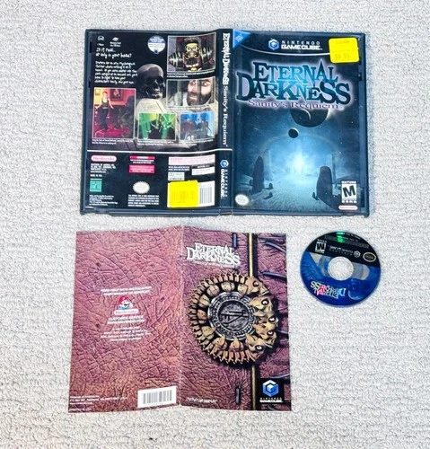 Eternal Darkness Sanity's Requiem (Nintendo GameCube) Complete Game CIB - Tested