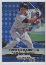 2015 Panini Prizm Blue Baseball Prizm Everth Cabrera #65 e4e