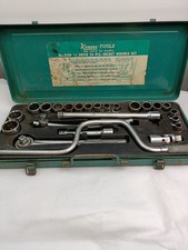 Kamasa Tools Socket Set No3596 Vintage 1/2" drive
