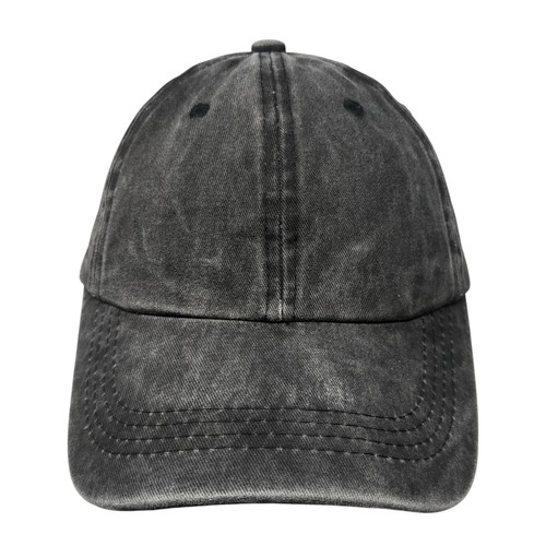 Unbranded Slideback Hat Solid Gray One Size Adjustable Casual Blank