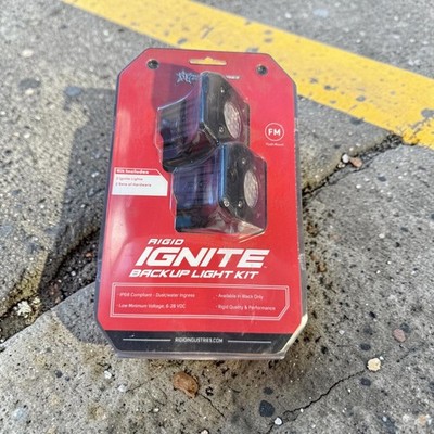 RIGID Industries 20641 LED Light Ignite Back-Up Kit Diffused Lens