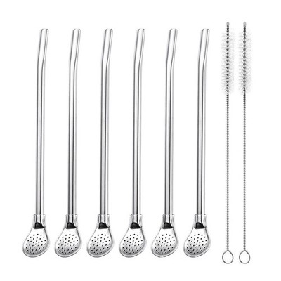 EvaGO Reusable Stainless Steel Drinking 7.1 x 0.039 inches, stainless-steel 