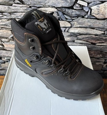Rogerson Bloc X Spo-Tex Vibram Brown Wander Wanderschuhe Grisport EU42 UK8 NEU