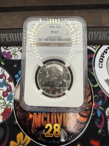 1964 Kennedy Half Dollar (50C) NGC PF 67 Proof
