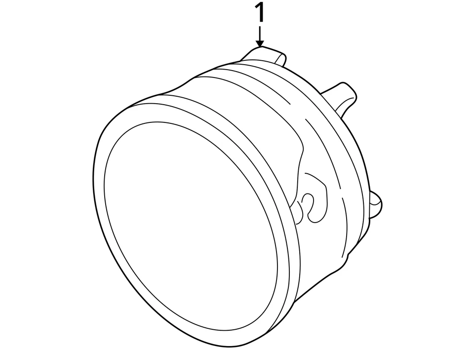 Угловой/парковочный противотуманный бампер подходит для пикапа 01–04 FORD F150 - Изображение 4 из 4