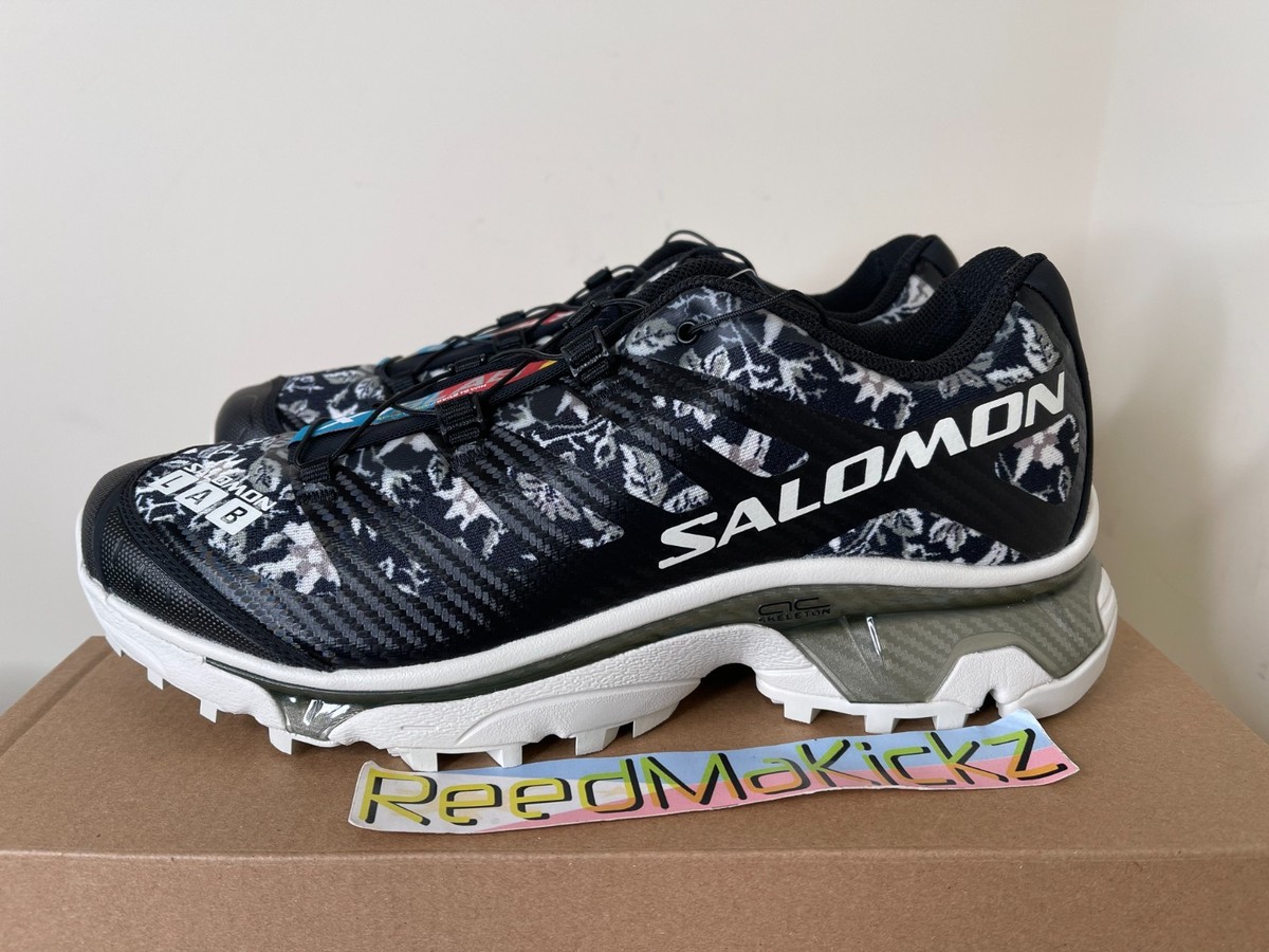 Salomon XT-4 OG Needlepoint Black Icicle Deep Lichen Mens