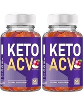  2 Pack 3000mg Advanced Keto Acv Gummies, Lean Light Keto Acv Gummies, Acv B6