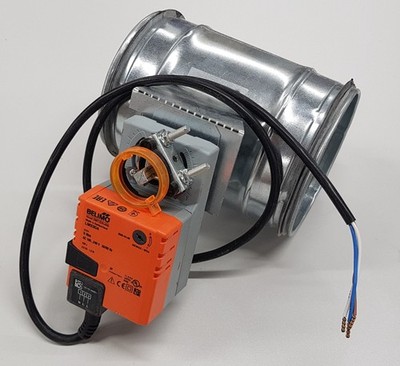 Absperrklappe Ø125 Motor dichtschließend Belimo LM230A(S) 230V Lüftung