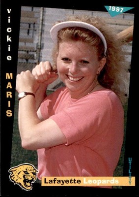 1997 Lafayette Leopards Grandstand #18 Vickie Maris Utility Baseball Card