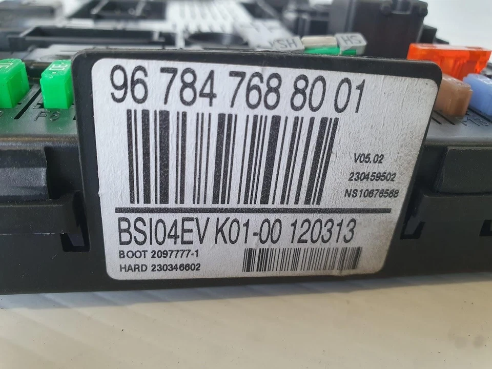 PEUGEOT PARTNER BSI MODULE 9678476880 VAN 09/08-01/15 - Image 3 of 4