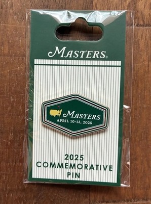 2025 Masters Commemorative Pin - Augusta National Golf Club - Rory McIlroy!
