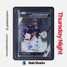 2023 UPPER DECK O-PEE-CHEE PLATINUM #R-GR JET GREAVES ROOKIE AUTO RC