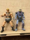 Masters the Universe Vintage McDonalds Lot Skeletor & He-Man 4 inch Figures 2003