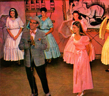 Vintage Postcard Gay 90's Opera House Pioneer Town Wimberley Texas TX