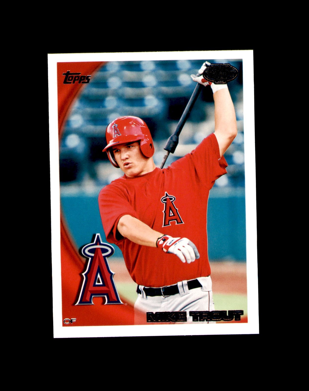 2010 TOPPS PRO DEBUT #181 MIKE TROUT RC ROOKIE ANGELS *1757