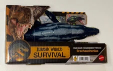 RARE! Jurassic World Survival Wild Roar Brachauchenius Figure Mattel toys park
