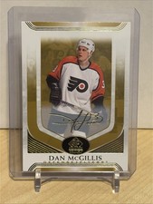 Dan McGillis 2020-21 UD SP Signature Edition Legends Auto Gold #145 Flyers