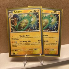 2 Lot Bellibolt SVP 094 Scarlet & Violet Black Star PROMO Pokemon Card LP