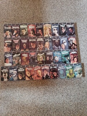 Entire Universal Studios Classic Monster Horror Movie VHS Collection (37  Films) | eBay