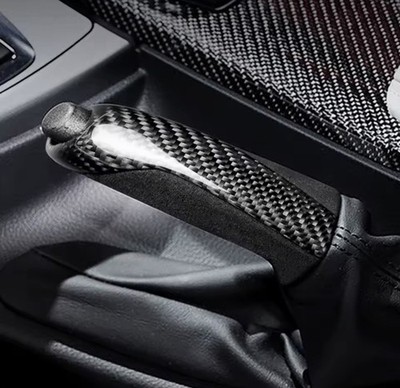 GENUINE CARBON FIBRE HANDBRAKE COVER BMW F20 F30 F32 F80 M3 F82 M4 E46 E90 E36