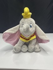 Walt Disney Flying Dumbo Plush 9 inch W. Hat And Scarf