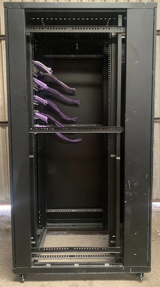 APC 42u Server Cabinet Casing - Comprehensive Networking Solution - Image 2 of 4