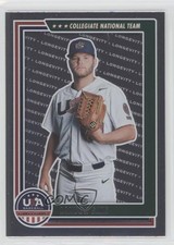 2022 Panini USA Baseball Stars & Stripes Longevity Landon Sims #28 0kz8