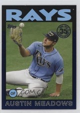 2021 Topps 1986 Topps Baseball 35th Anniversary Blue Austin Meadows #86B-6 vc5