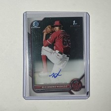 2022 Bowman - Chrome Prospect Autographs Alejandro Hidalgo