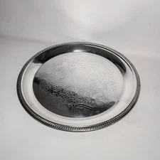 Early 20th Century f.b. Rogers Silver Co. Silverplate Platter 13" inches