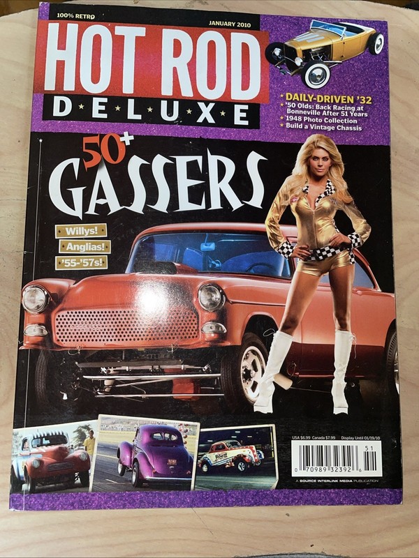 HOT ROD DELUXE MAGAZINE - JANUARY 2010