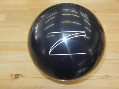 NIB 14# Brunswick Danger Zone Black Solid Bowling Ball 14.3/3-4