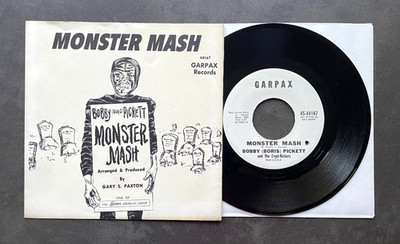 7'' Bobby (Boris) Pickett - Monster Mash - US Garpax w/ Pic