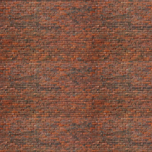 N Scale Brick Model Train Scenery Sheets – Five 6"x6" Self-adhesive Sheets