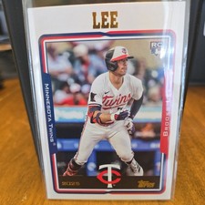 Brooks Lee Rookie Card Topps 2025 #259 Twins. rookie card picture