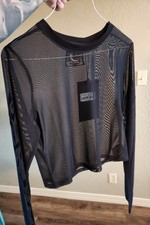  New WITH TAGS  Killstar Long Sleeve Crop Top - Millenium Mesh