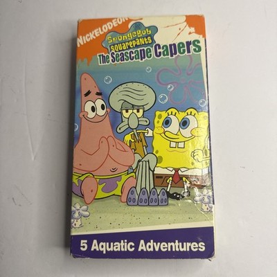 Spongebob Squarepants The Seascape Capers VHS 2004