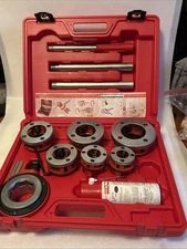 Rothenberger 70905 Ratchet Pipe Threader Set, Npt Thread Type 1/2"-2"