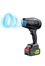 Electric Cordless Leaf Blower 300000RPM Handheld Leaf Blower 4.0Ah Battery