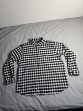 Carhartt Rugged Flex Flannel Shirt Mens Sz 2XL Black White Plaid 104909 N04 NEW
